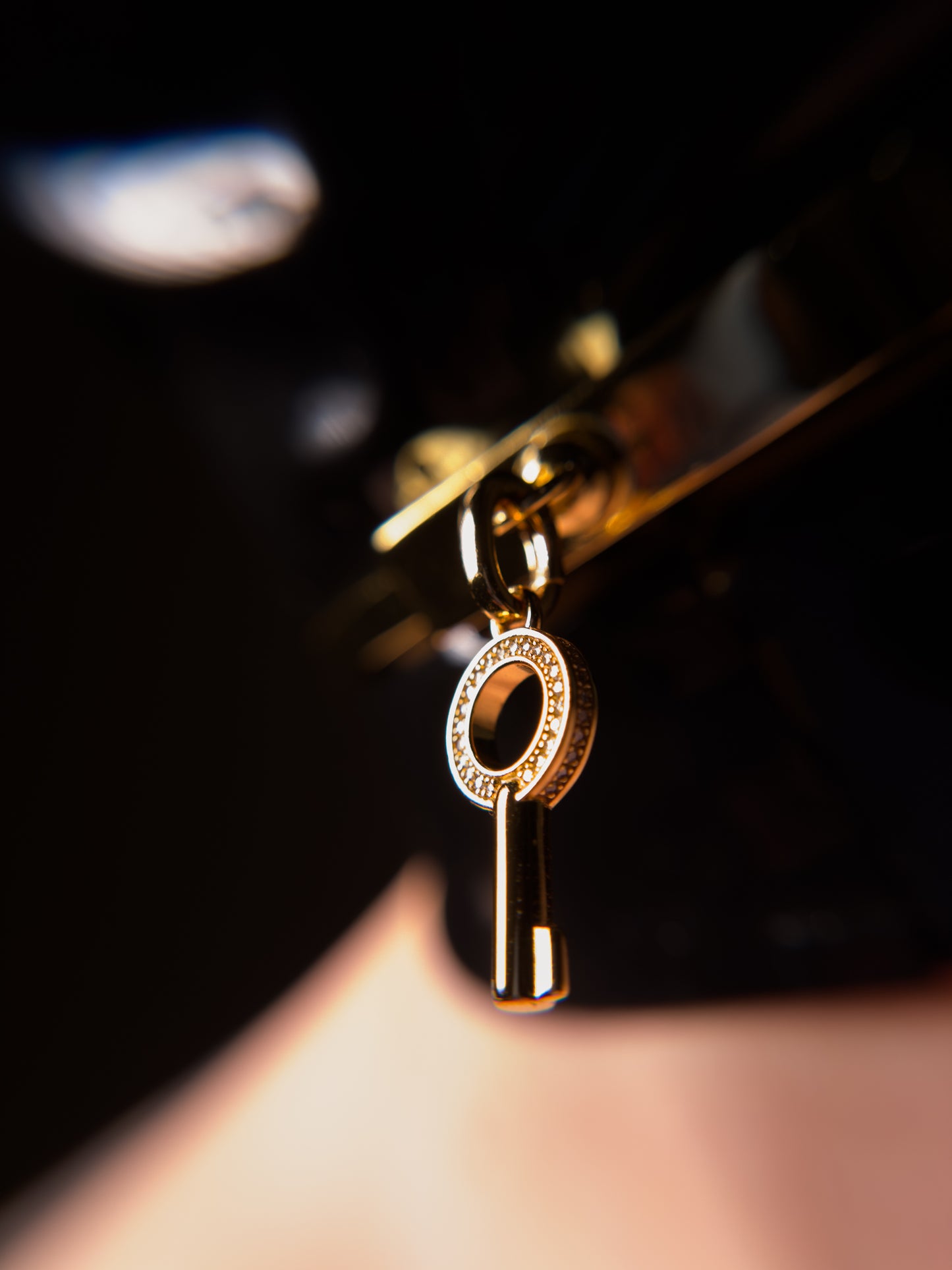 key charm for day collar